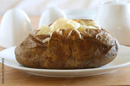 Baked Potato with Butter