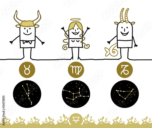 Zodiac signs - Earth