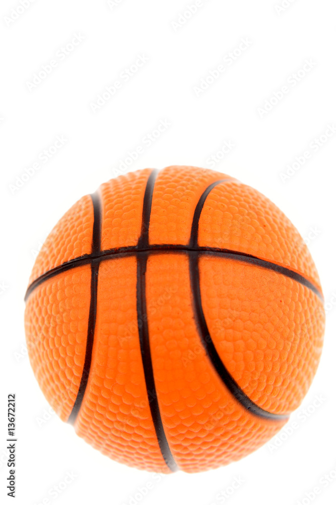 Basketball isolated on white background