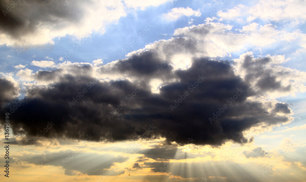 Obraz premium Wolken