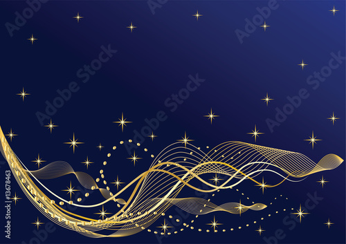 Abstract night background.