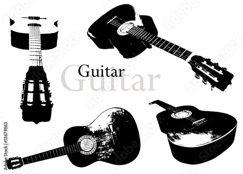 guitar vector