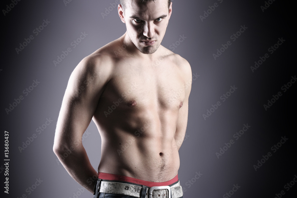 muscular man muscular man
