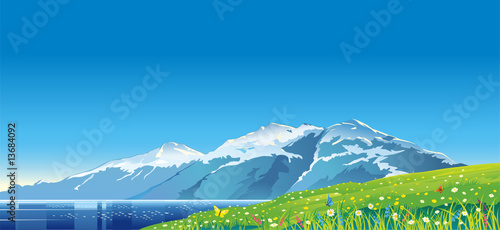 Summer landscape
