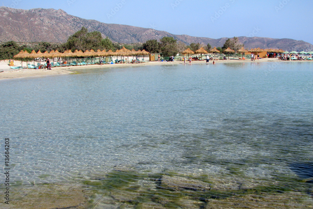 Elafonissi, la spiaggia di sabbia rosa - Kreta - Grecia