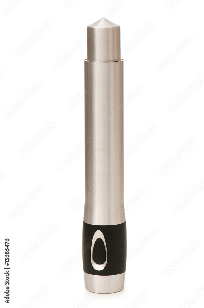 Small flashlight isolated on the white background Small flashlight isolated on the white background