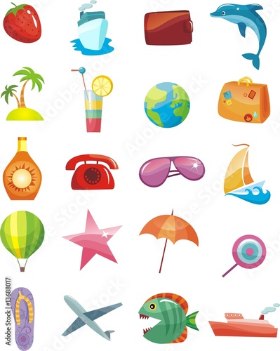 vector set of icons