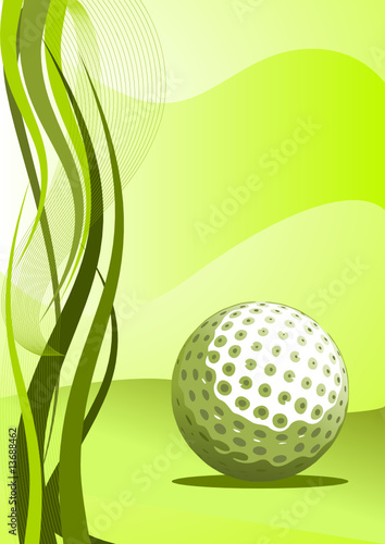Vector golf Background