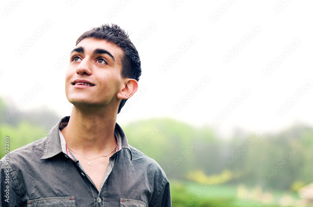 Young happy man Young happy man