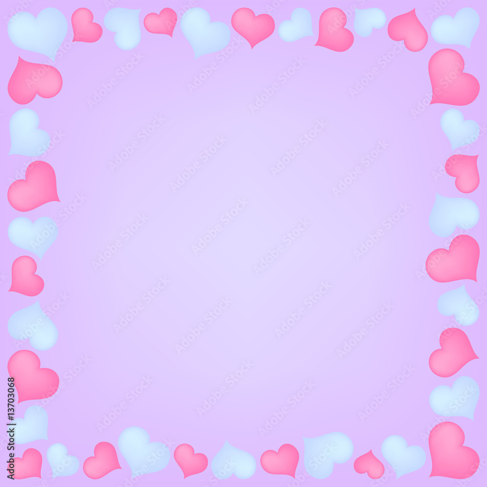 hearts frame