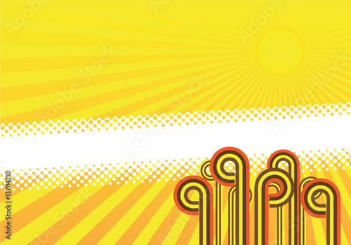 retro background design