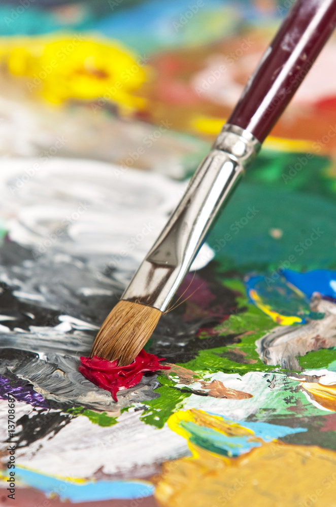 Fototapeta premium Artist's palette