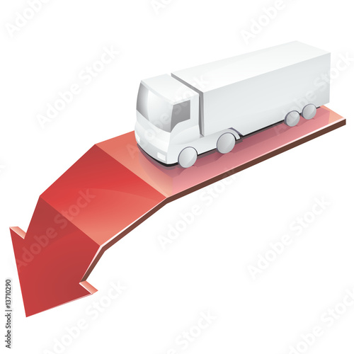 Baisse du transport routier (détouré)
