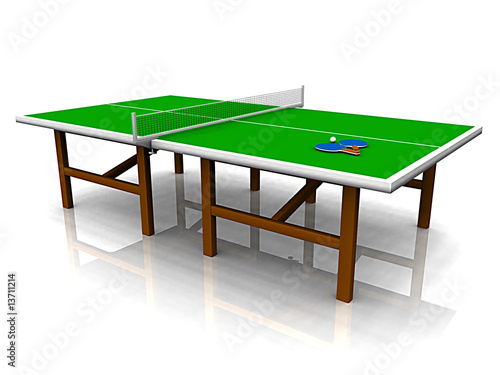 Ping pong table photo