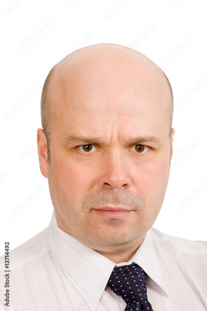 bald-headed man bald-headed man