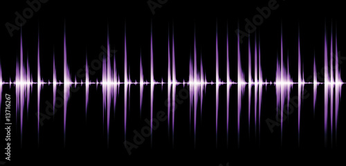 Sound wave pattern (easily editable file)