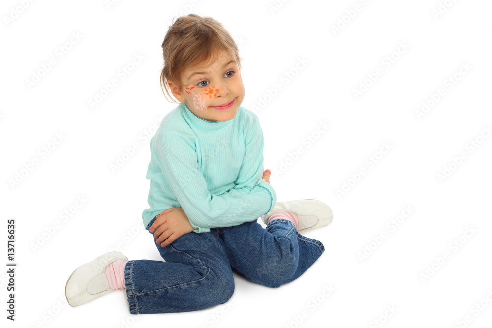 sitting girl painted for holiday painted for holiday sitting girl painted for holiday painted for holiday