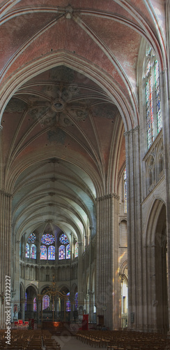 Int  rieur de la cath  drale Saint-Etienne d Auxerre