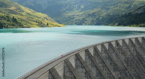 barrage de roselend photo