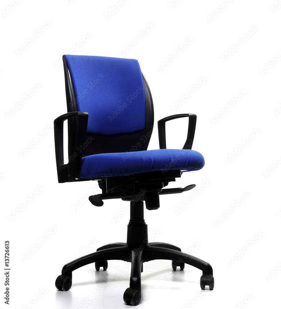 empty office chair on isolated background empty office chair on isolated background