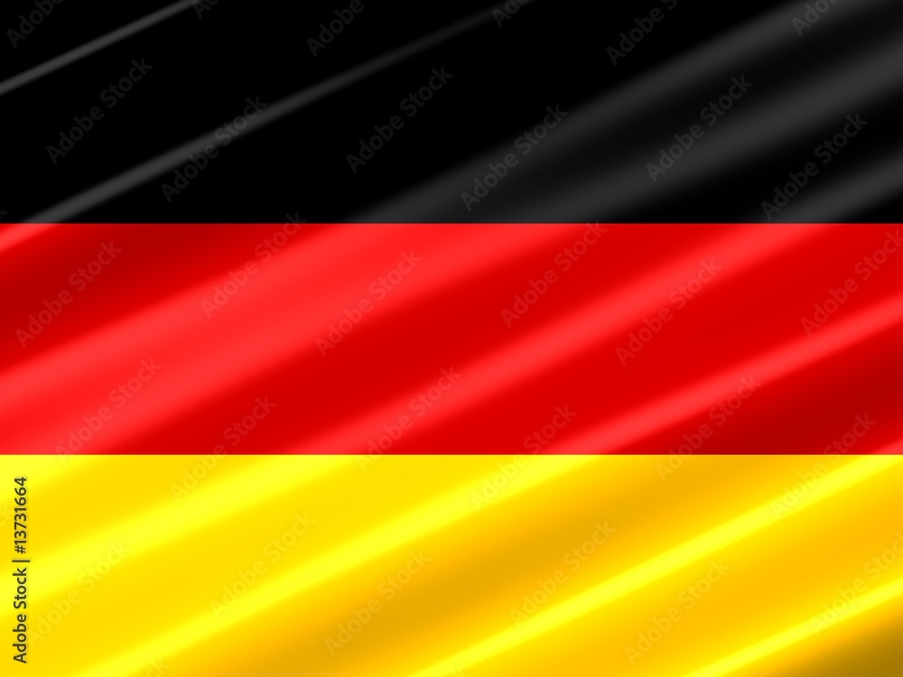 Naklejka premium german fahne