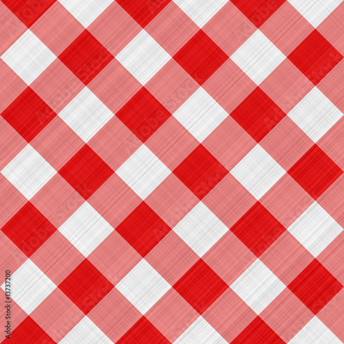 red table cloth