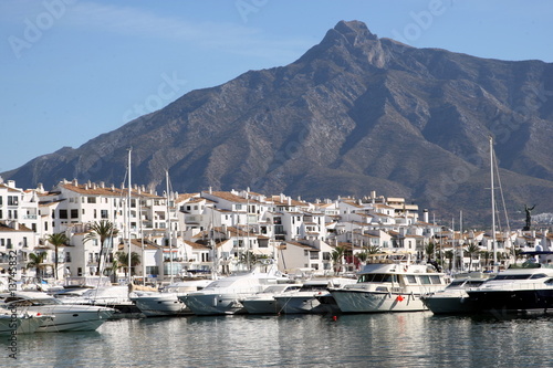 Bild auf Leinwand Puerto Banus - Marbella