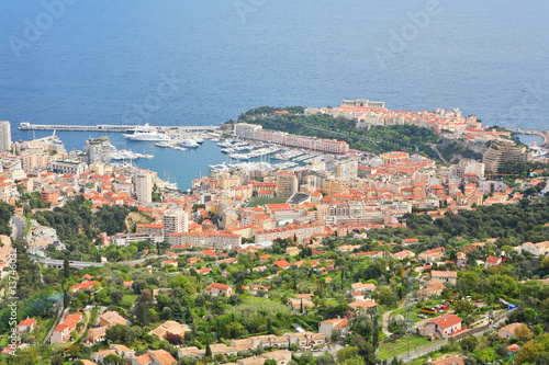 Monte Carlo / Monaco view from La Turbie