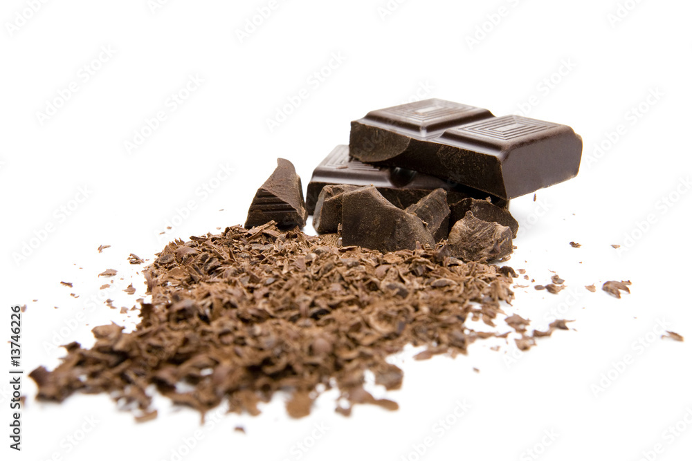 Delicious close-up of chocolate Delicious close-up of chocolate