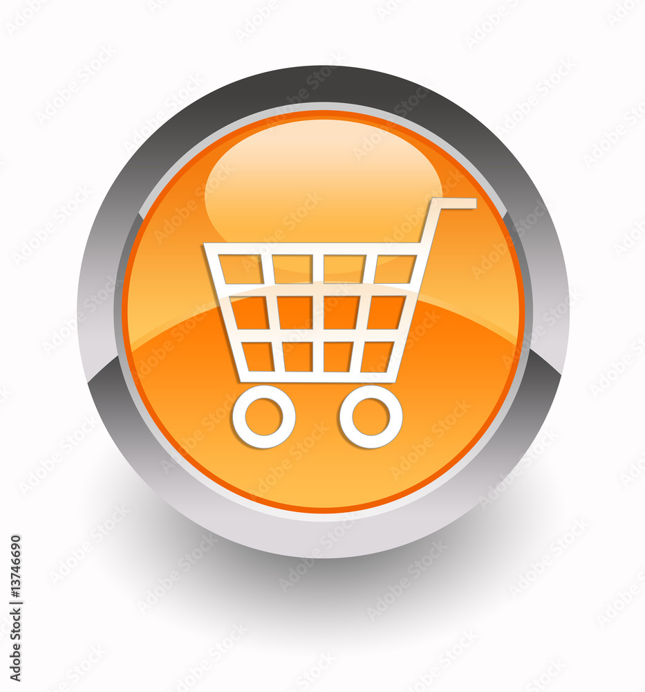 E-commerce glossy icon E-commerce glossy icon