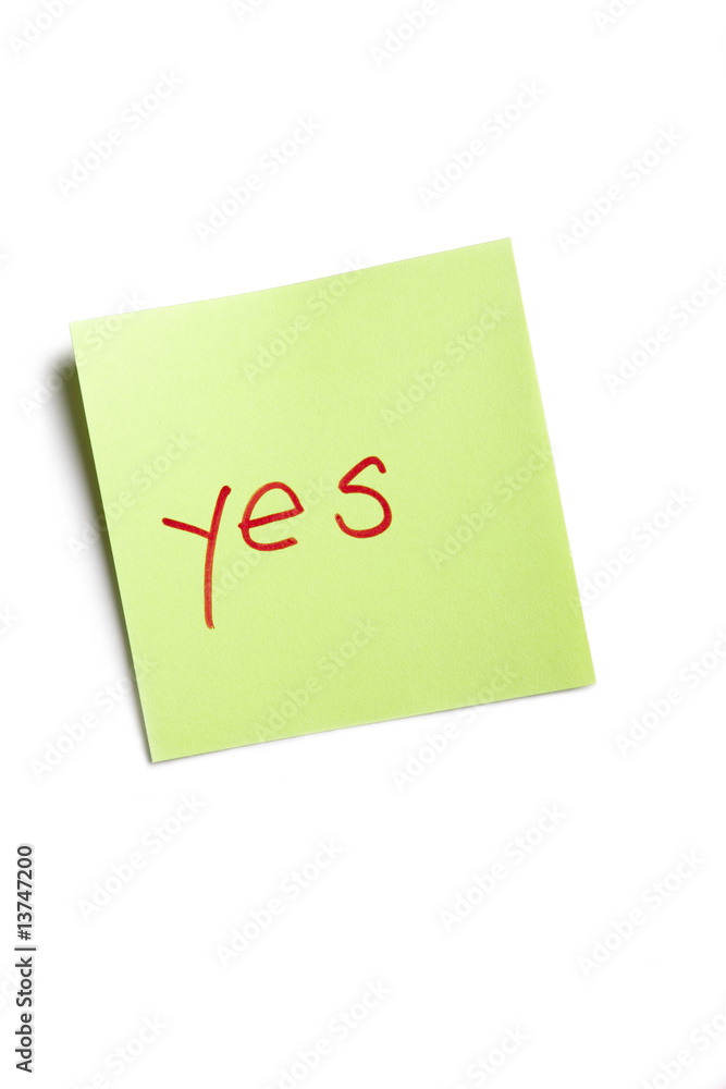 Stickies/Post-it Notes: Yes! Stickies/Post-it Notes: Yes!