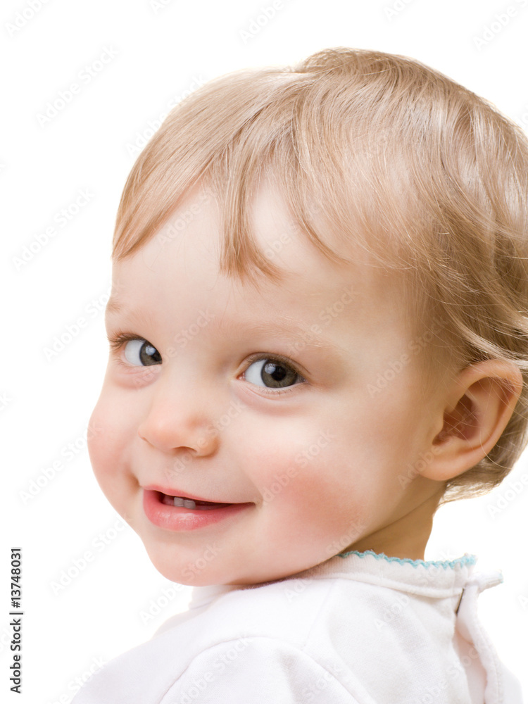 Child close-up portrait