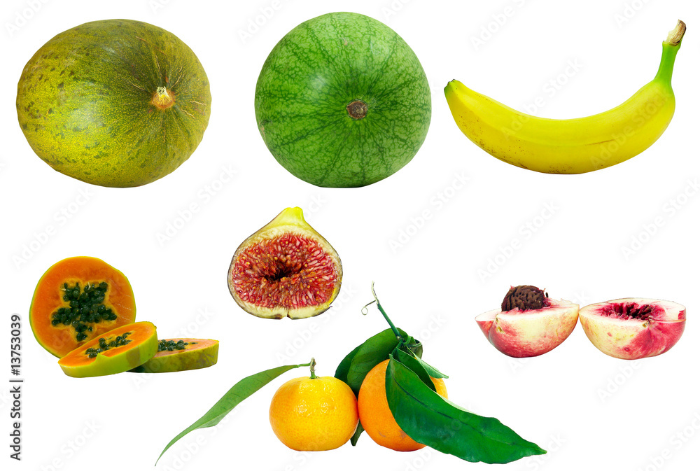 Naklejka premium Fruits