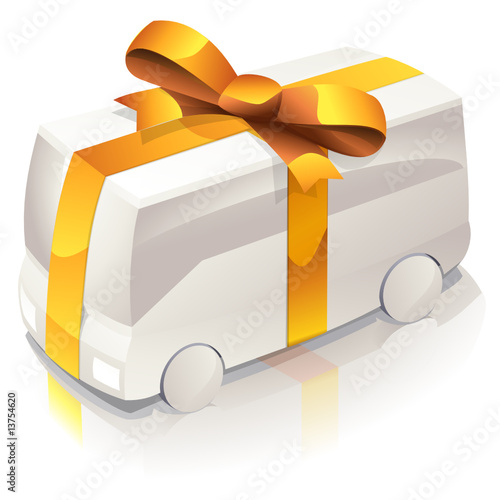 Transport en commun offert (ruban or)