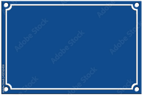 Fototapeta Naklejka Na Ścianę i Meble -  plaque ruelle