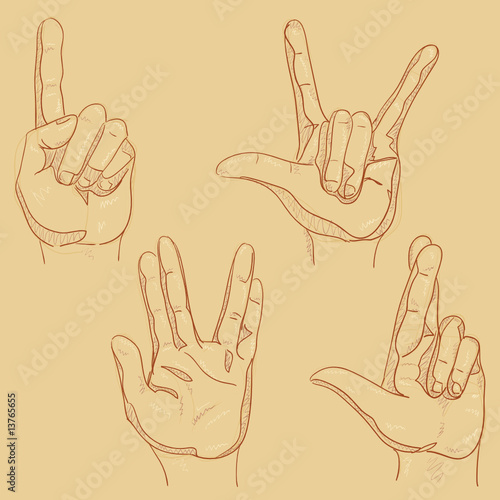 Four hand sketches 02