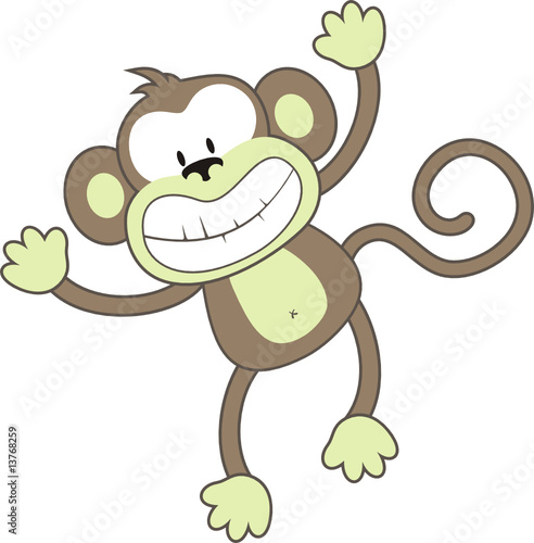 smiling monkey