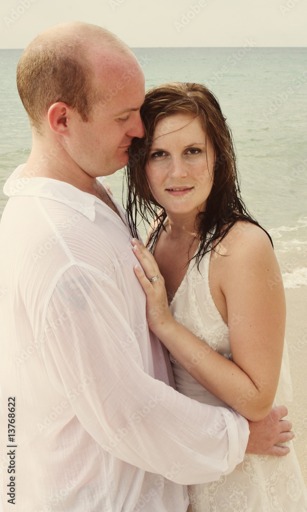 Obraz premium Bride and groom.