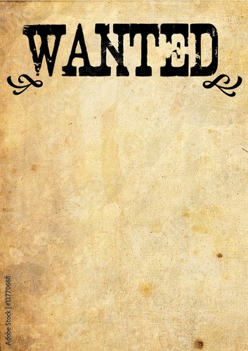 Wanted photo