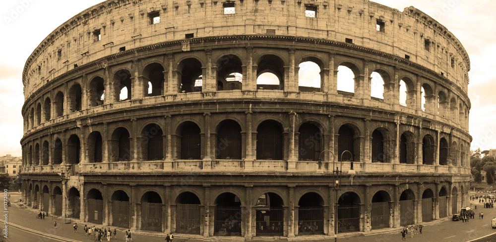 Panorama du Colisée - Rome