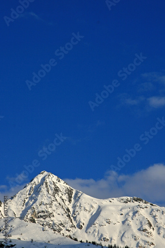 Snow covered mountains