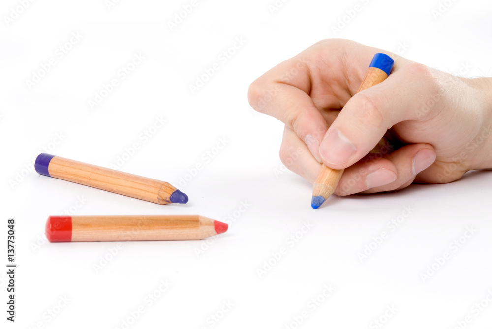 freehand pencil to blank white background freehand pencil to blank white background