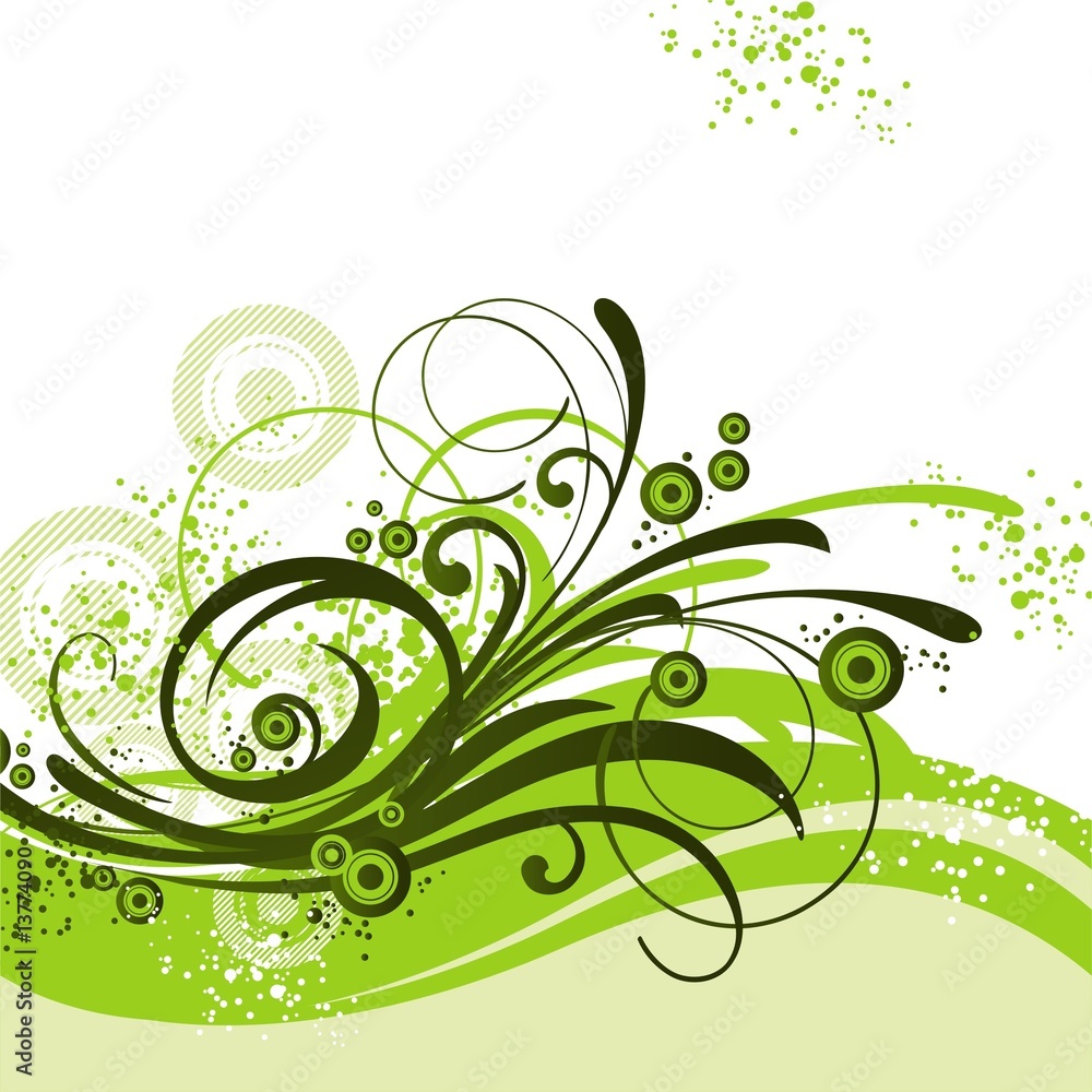Abstract background with branches Abstract background with branches