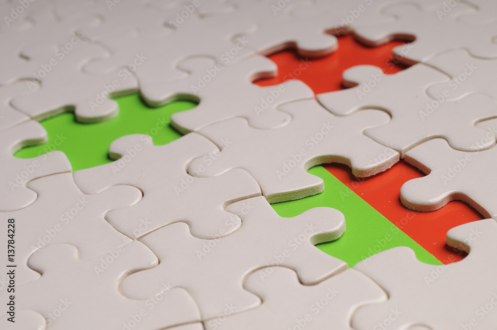 Obraz premium Puzzle colors