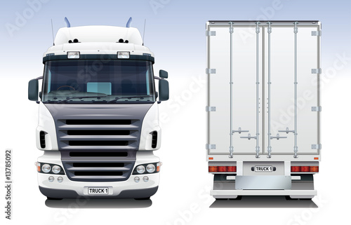 Semi-Trailer Truck