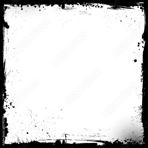 Detailed grunge border