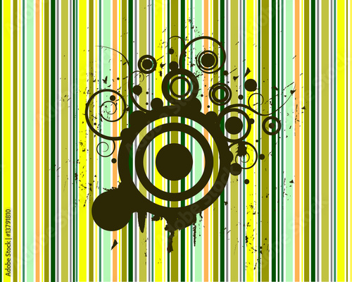 grüner retro hintergrund