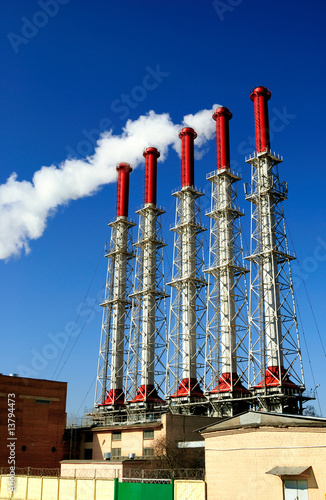 Cogeneration plant photo