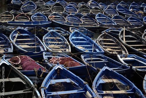 Port d'Essaouira au Maroc