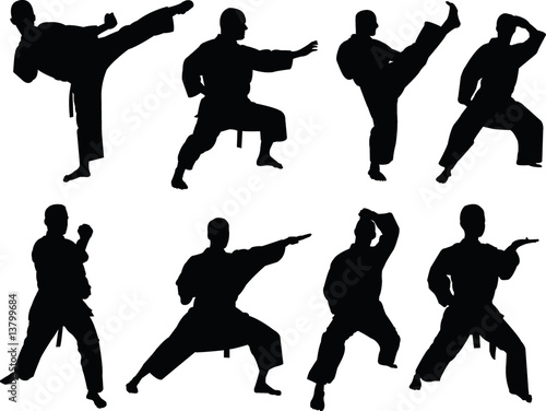 karate collection 2 - vector